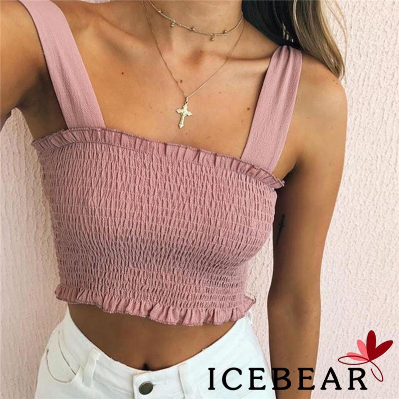 Áo Hai Dây Phối Ren Gợi Cảm Cho Nữ