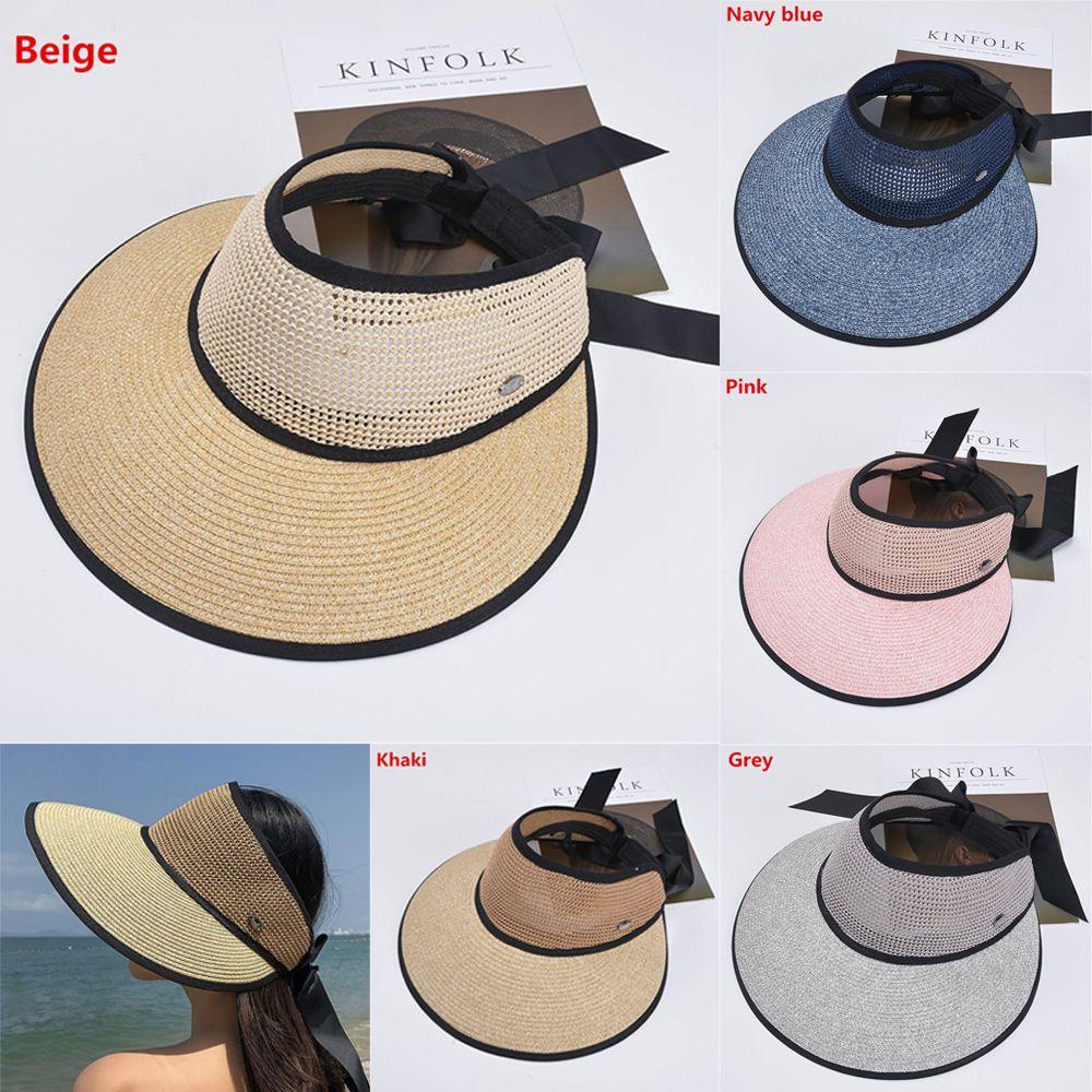 Mũ Cói Rộng Vành Chống Tia Uv Có Thể Điều Chỉnh Kích Cỡ