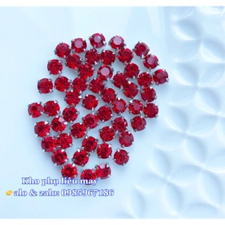 100 viên đá đế cao cấp nhiều màu các size 4,5,6mm