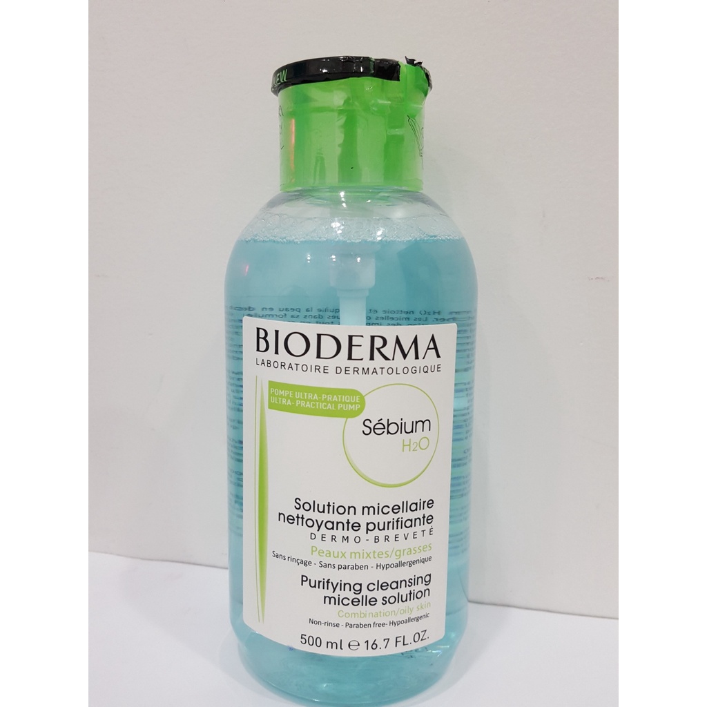 (Mẫu Mới) Nước Tẩy trang BIODERMA 500ml nội địa Pháp