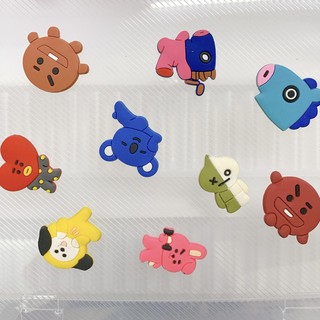 sticker gắn dép - jibit BT21