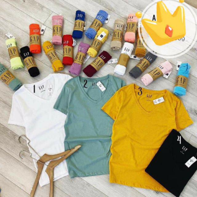 Áo phông Cổ Tim kiểu dáng unisex trẻ trung năng động dễ mix đồ