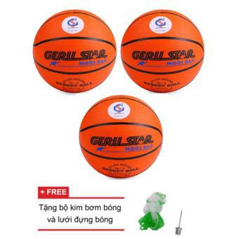 Bóng Rổ Prostar Size 5-6-7 Kèm Kim Và Lưới