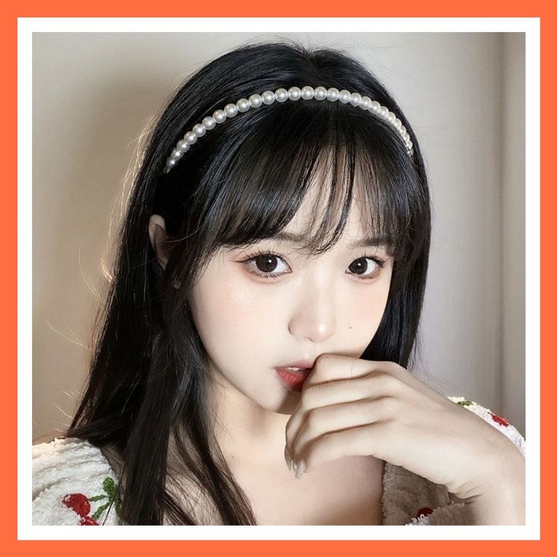 Cài tóc ngọc trai nhân tạo cho bé yêu