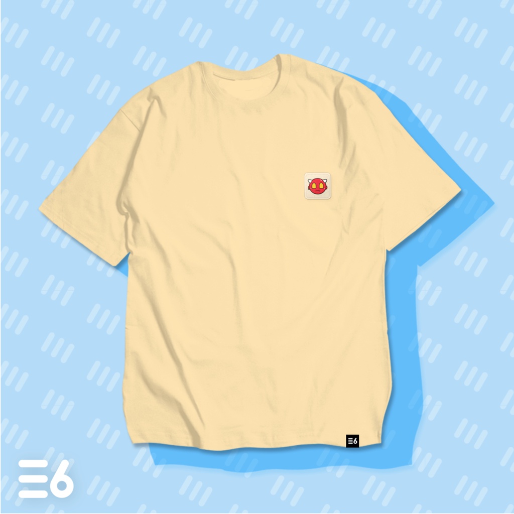 Áo thun tay lỡ local brand SATAN LOGO basic nhiều màu, form rộng oversized, cotton nam nữ