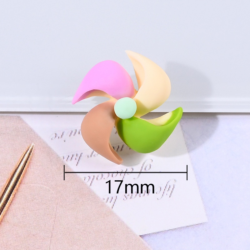 Mô hình 01 Chong Chóng nhiều màu dùng làm đồ thủ công, trang sức handmade Charm SLime