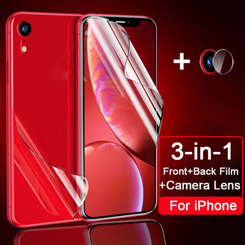 Kính Cường Lực Bảo Vệ Toàn Màn Hình Cho iPhone 11 12 13 14 Pro MAX 6s 7 8 14 Plus X XR XS MAX se 12 13 mini