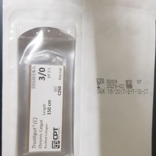 Chỉ CPT TRUSTIGUT C 3.0 (CHROMIC CATGUT)