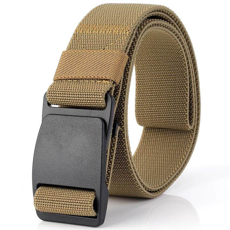 Thắt lưng nylon dày 3.8cm thiết kế đơn giản với khóa nhựa dày 4mm thời trang cho nam