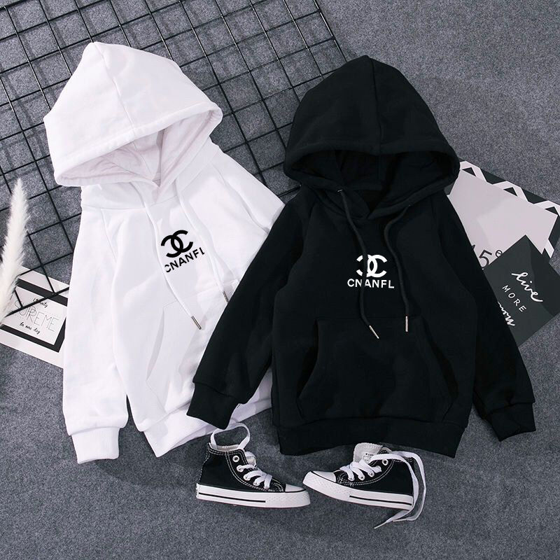 【Children's Top】Boys and Girls Fashion Hooded Sweater Spring and Autumn New Children's Clothing Casual Long-sleeved Pullover