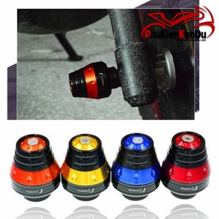 Chống đổ trước đúc nguyên khối, chống ngã xe, gắn exciter winner airblade và các dòng xe, CNC 1 CẶP