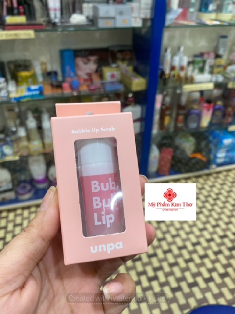 (ảnh thật)Tẩy Tế Bào Chết Môi Sủi Bọt Bubi Bubi Lip By Unpa (chính hãng) | BigBuy360 - bigbuy360.vn