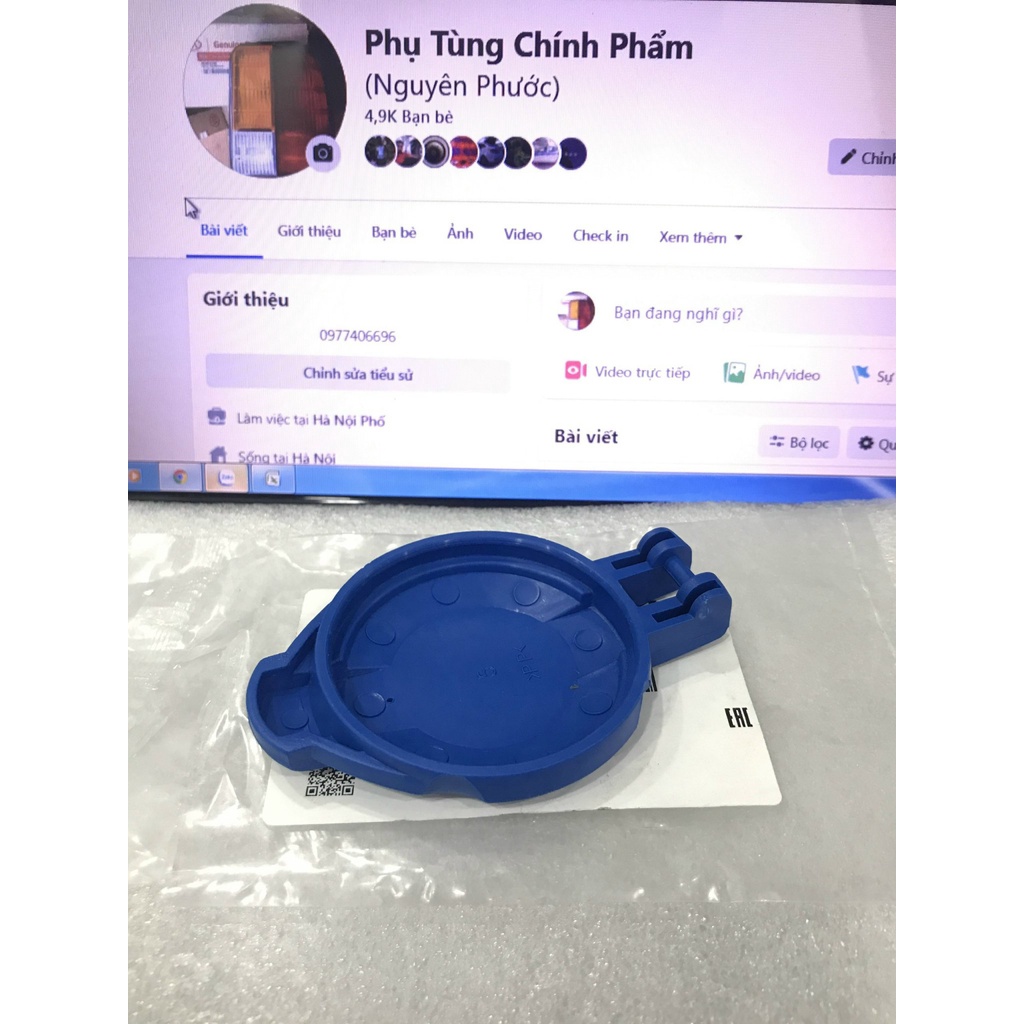 Nắp bình nước rửa kính xịn chính hãng KIA FORTE/ CERATO/ CARENS/ AVANTE / ELANTRA... Hàng xịn chính hãng  986233K000