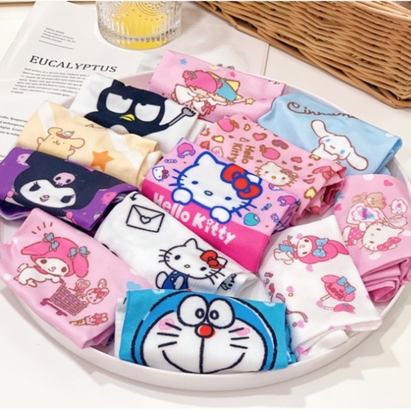 Găng Tay Chống Tia UV Bằng Lụa Lạnh Thoáng Khí In Họa Tiết Hello Kitty Tiện Dụng Khi Chơi Thể Thao Ngoài Trời