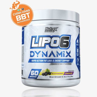 Giảm mỡ - giảm cân lipo 6 dynamix pre-workout tăng sức mạnh kiêm đốt mỡ