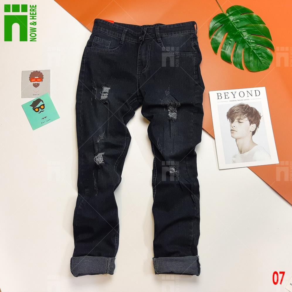 Quần jean nam cao cấp, quần ngố nam đẹp chất - NH Shop ་ '