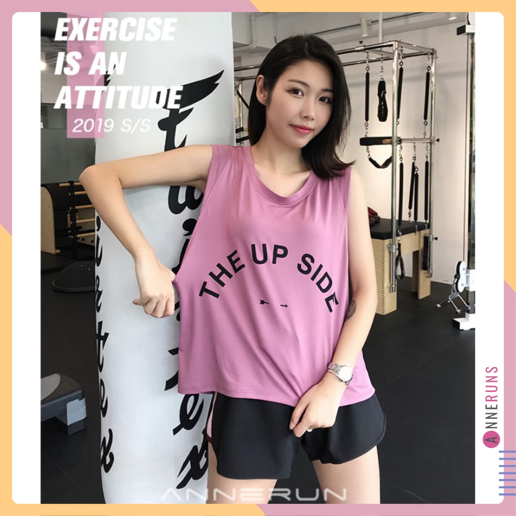 Áo Tanktop thể thao nữ TheUpSidan (Đồ Tập Gym,Yoga) (Không Áo) II Annerun Việt Nam