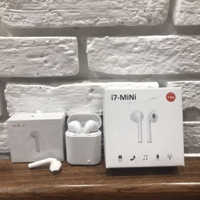Tai nghe EarPods MRF 1 tai và i7 mini 2 tai nghe