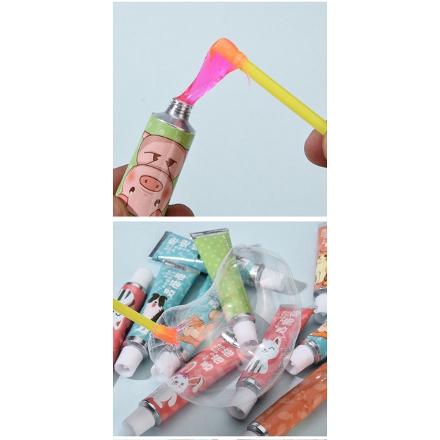 Keo thổi bong bóng, bong bóng keo đồ chơi tuổi thơ cho trẻ em KingKids