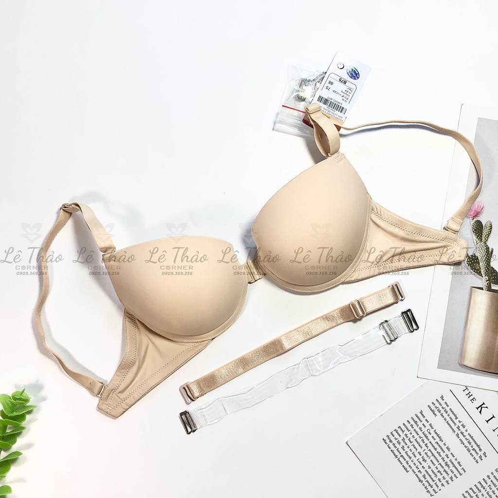 XẢ KHO Áo ngực mút dày cài trước nâng ngực mặc sơ mi áo dài