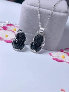 Combo nhẫn và dây chuyền tì hưu