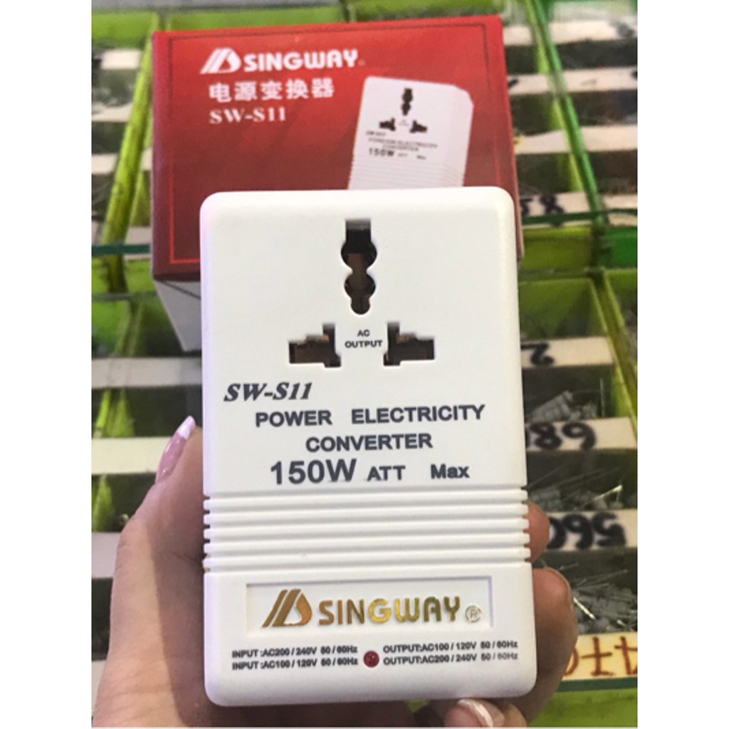 Bộ chuyển nguồn 2 chiều từ 110v sang 220 và ngược lại 150w
