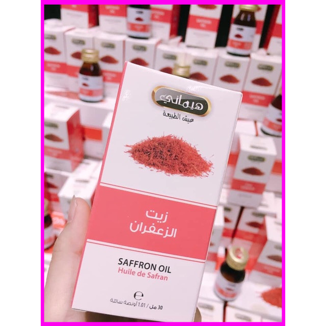 Saffron oil/ Tinh dầu Saffron Oil Hemani 30ml / Tinh dầu nhụy hoa nghệ tây chính hãng loại 1 (HOT) | BigBuy360 - bigbuy360.vn