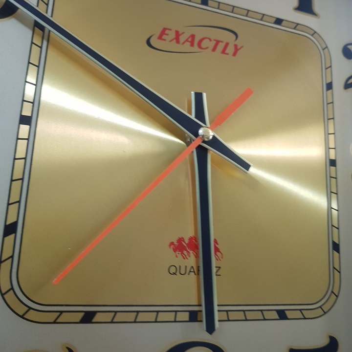 Đồng Hồ Treo Tường Exactly Kim Trôi 31cm