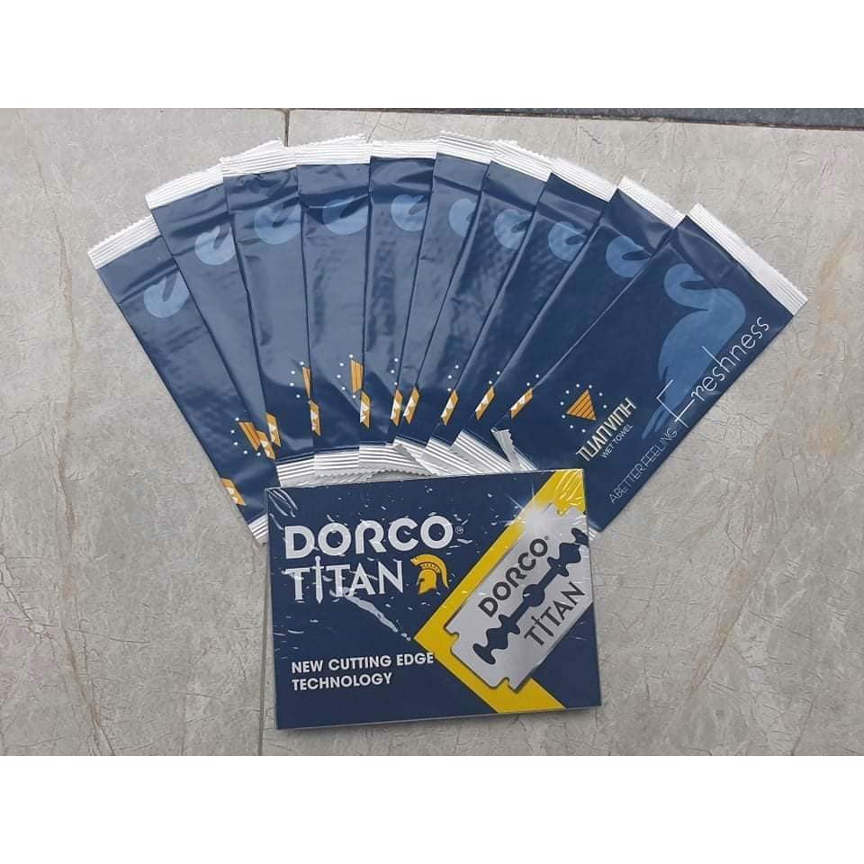 Lưỡi Lam Dorco Titan Hộp 100 Dao Lam Titan