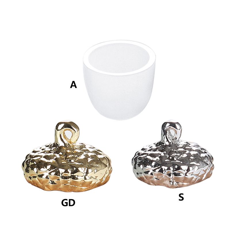 Khuôn silicone tạo hình làm mặt Vòng cổ DIY 3D