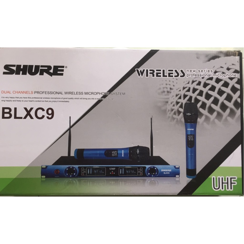 ( SIÊU GIẢM GIÁ ) ( GIÁ SỐC ) Micro không dây shure BLX C9