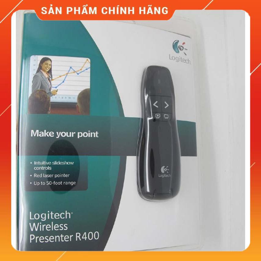 Bút trình chiếu Logitech R400 dailyphukien