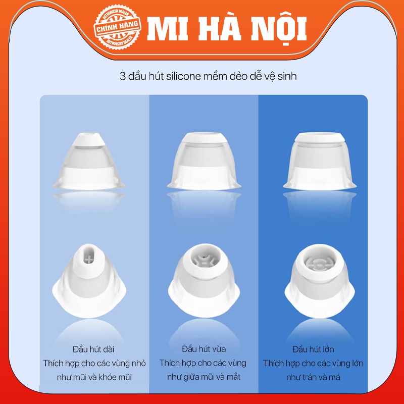 Máy hút mụn DOCO đa năng thế hệ mới – Hút sạch sâu – Loại bỏ mụn và bã nhờn