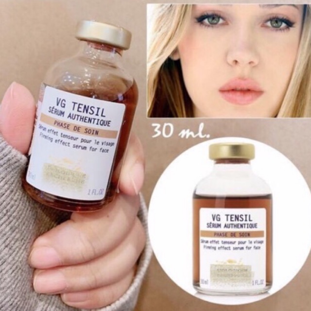 Tinh chất VG Tensil thổi bay da chảy xệ, thiếu sức sống serum VG TENSIL