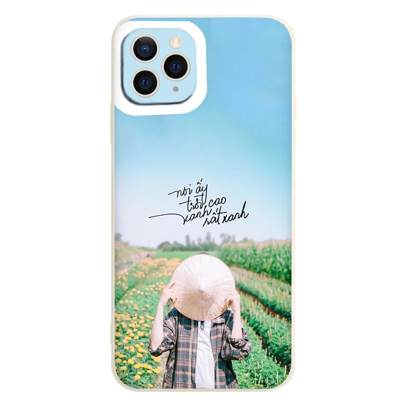 Ốp lưng iPhone * Cô gái làm vườn * cho các dòng máy 6/6s 7/7plus Xsmax/11/11promax/12/13promax