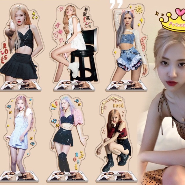 *Có-Sẵn* ẢNH STANDEE BLACKPINK ROSÉ TƯỢNG ACRYLIC