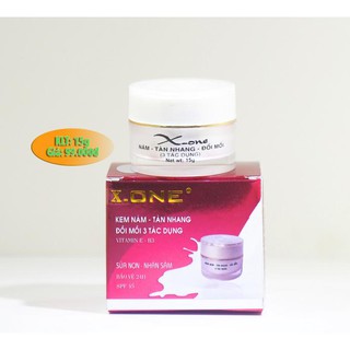 KEM NÁM-TÀN NHANG-ĐỒI MỒI 3 TÁC DỤNG X ONE 15G