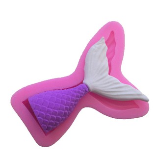 Khuôn silicon 4D Đuôi cá