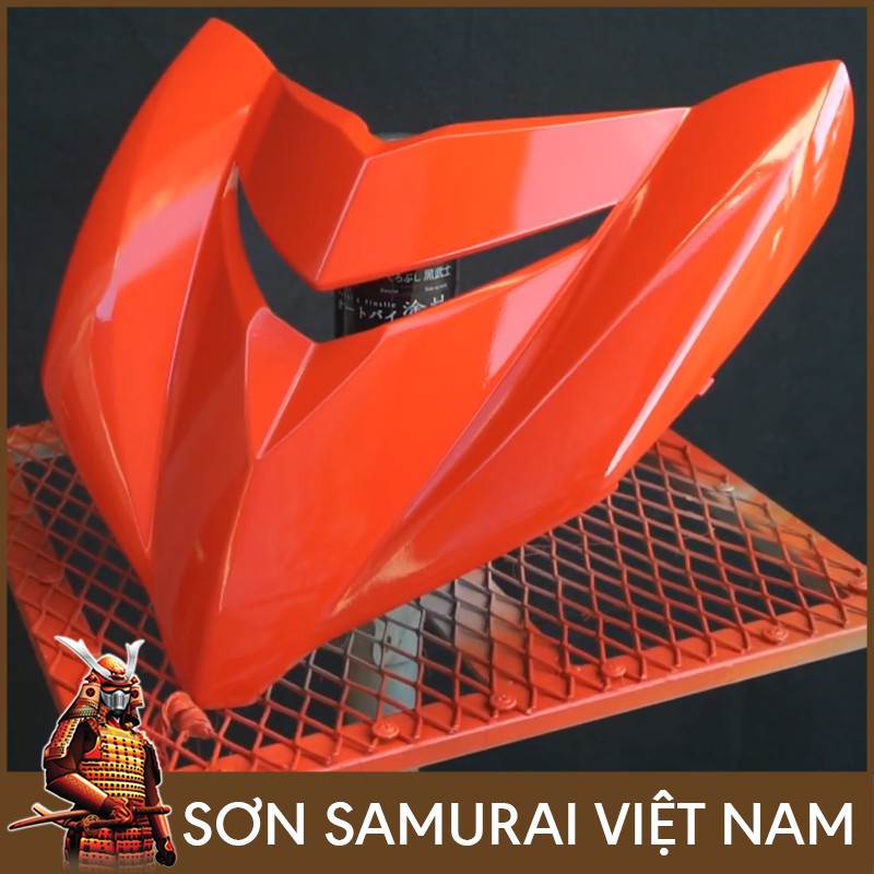 Combo son màu cam 115 sơn Samurai