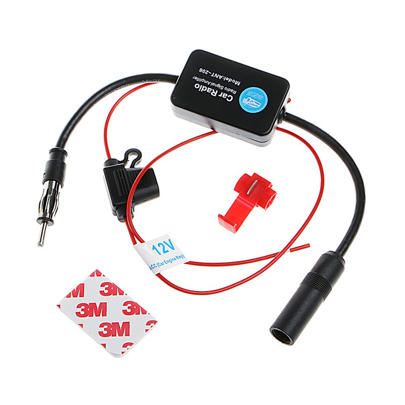 Ăng Ten Khuếch Đại Tín Hiệu 12v 25db Ant-208 Cho Xe Hơi