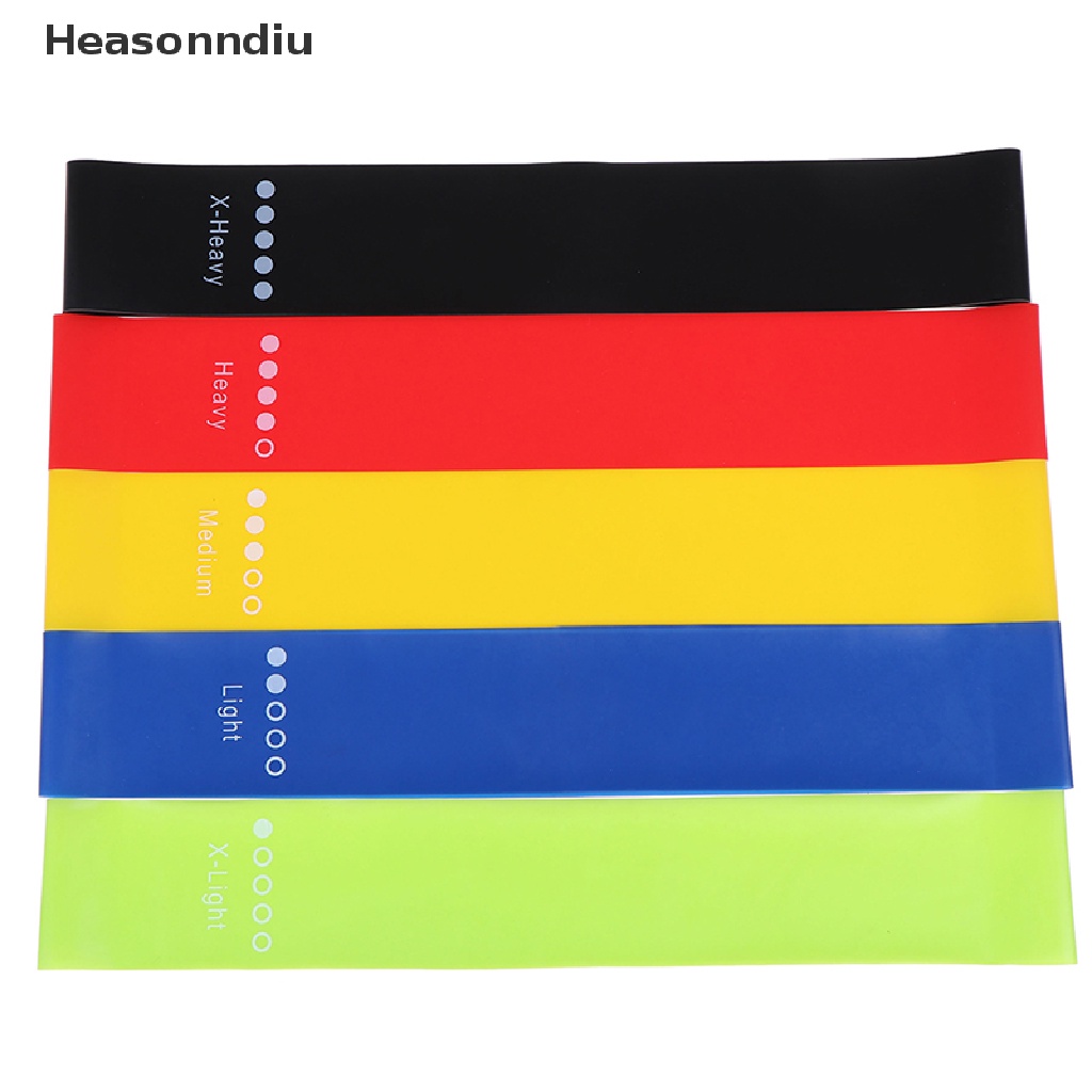 Dây băng kháng lực bằng cao su hỗ trợ tập thể hình và yoga