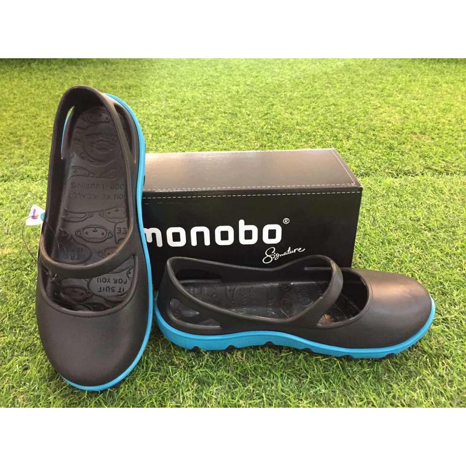 Giày Thái Lan nữ Monobo Tammy Chính Hãng – Đen đế xanh | BigBuy360 - bigbuy360.vn