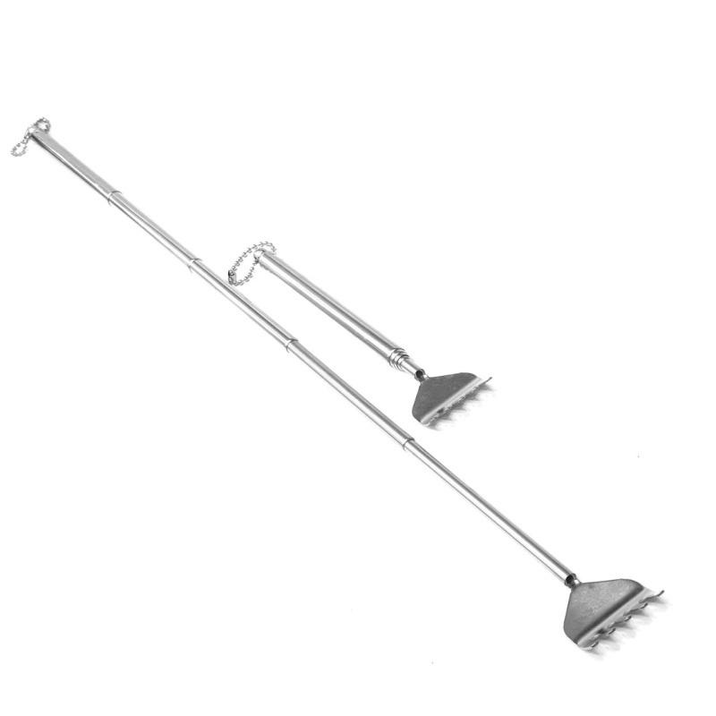 GIÁ BẤT CHẤP_ gãi lưng bằng inox thông minh có thể kéo dài thu ngắn tiện lợi freeship có ảnh thật kèm video