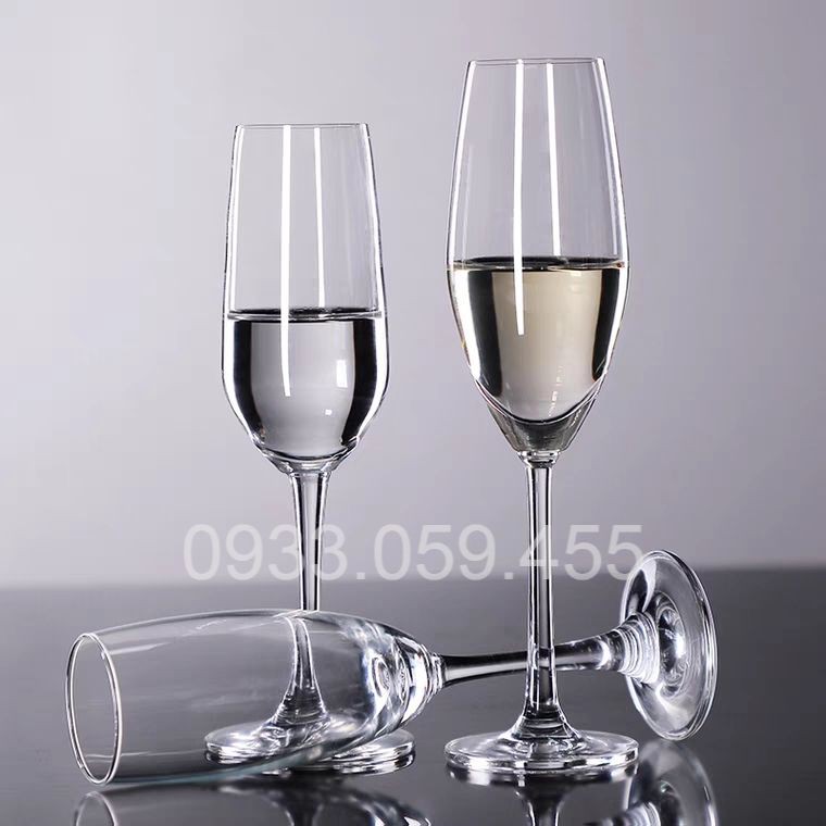 Ly Ruou Vang Sâm Panh wine glass, ly cốc uống ruou vang 165ML