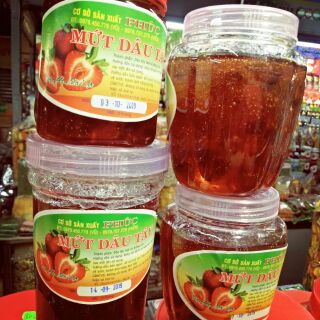 Mứt dâu tây rim dẻo(đặc sản đalat) 35000/ 400gr