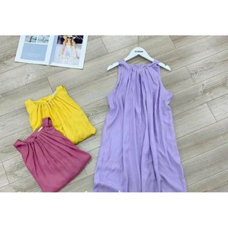 Váy Đũi Yếm- Maxi Đũi Yếm