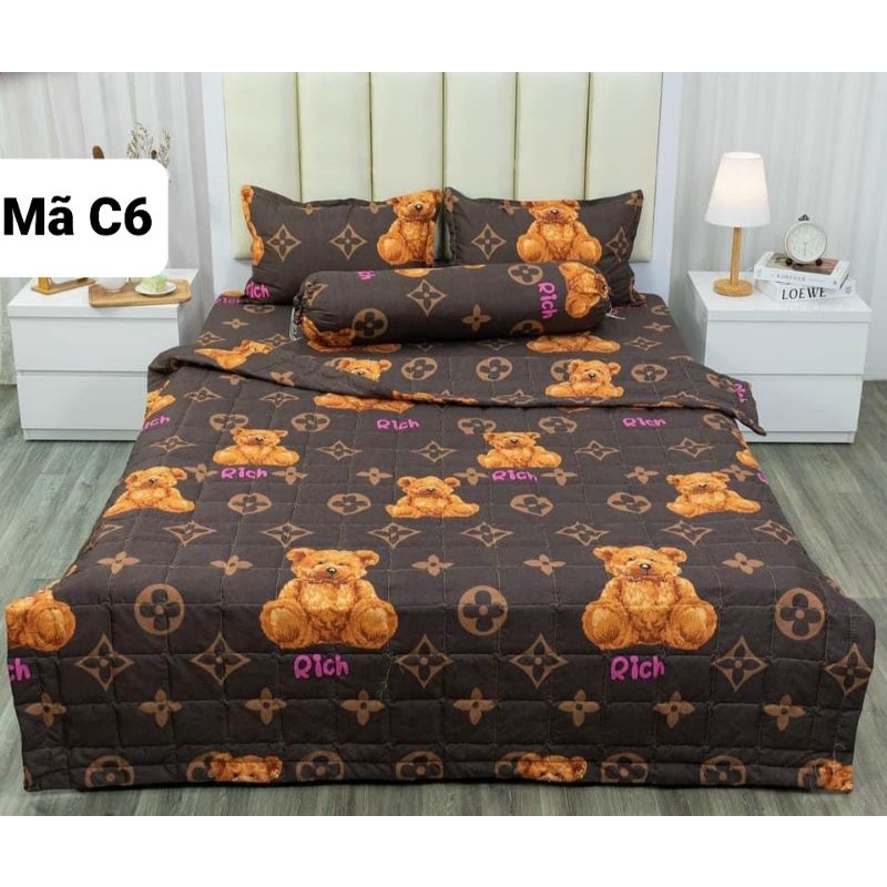Bộ 5 món cotton boly mẫu mã đa dạng đủ kích thước