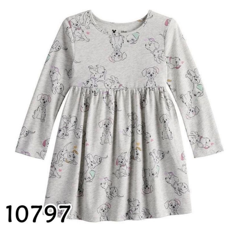 Váy đầm cotton dài tay thu đông J.Beans xuất dư xịn cho bé gái