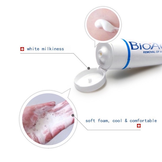 [RẺ VÔ ĐỊCH] Sữa rửa mặt mụn Bioqua 100g | BigBuy360 - bigbuy360.vn
