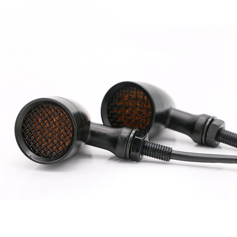Đèn Led Xi Nhan Màu Hổ Phách 10mm Cho Xe Mô Tô Yamaha